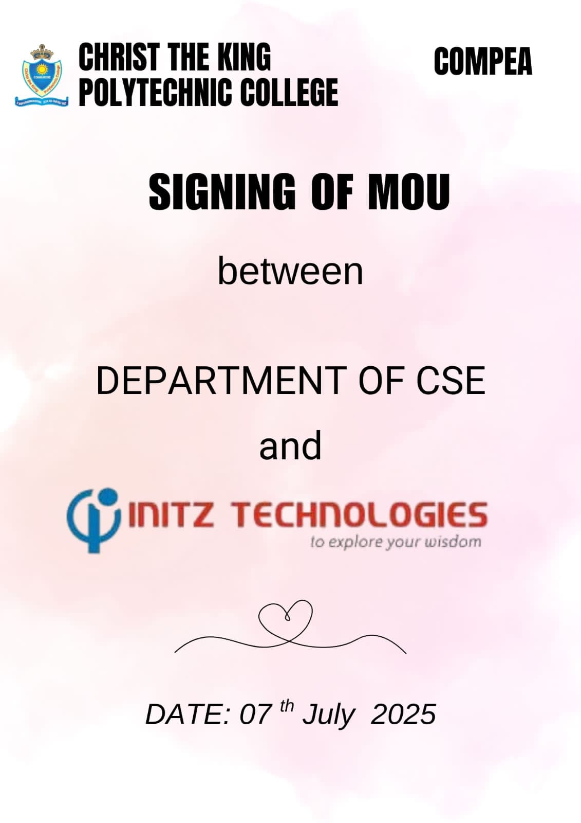 SIGNING OF MOU